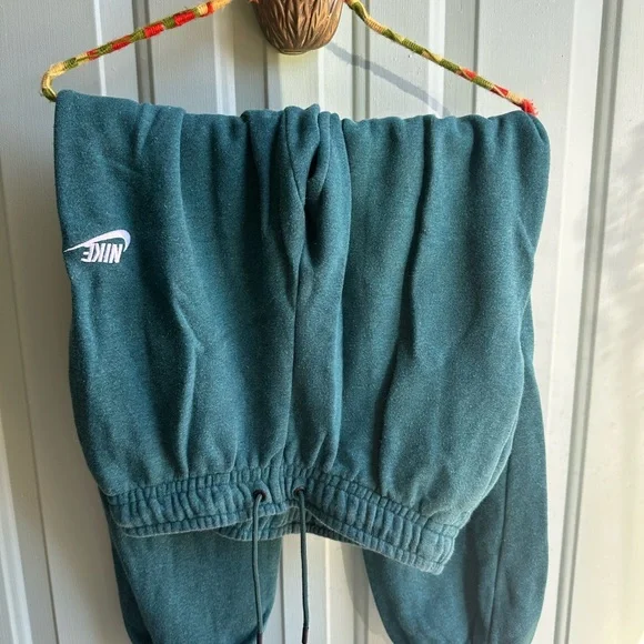 Nike Womens Dark Green Joggers - Picture 3 of 7